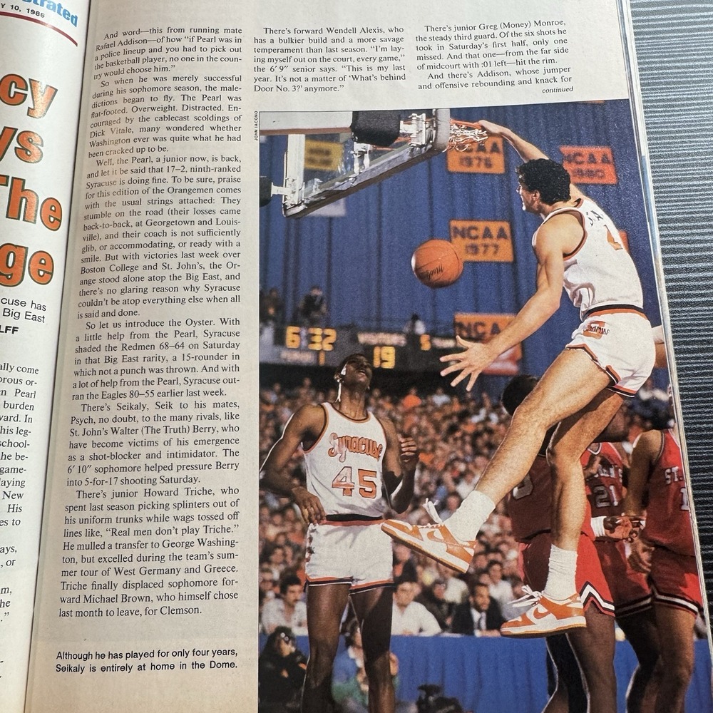VTG Sports Illustrated Swimsuit Issue February 10,1986 Elle Macpherson Magazine - Picture 13 of 13